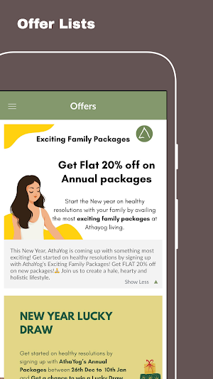 Athayog Living Screenshot 1