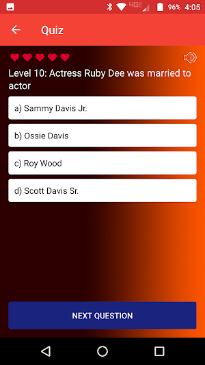 Black History Quiz Screenshot 2