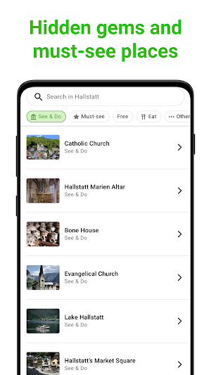 Hallstatt SmartGuide Screenshot 2