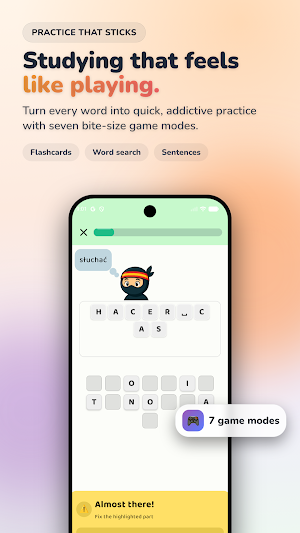 Palabrify: Learn Vocabulary Screenshot 1