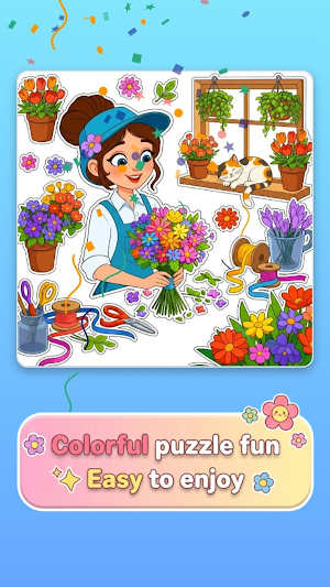 Jig Cards: Multi Art Puzzle Screenshot 1