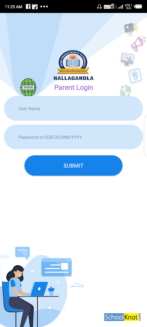 Guru Dronacharya  Pathshala Parent App Screenshot 1