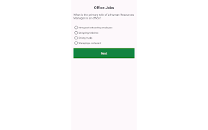 Job Quiz Screenshot 2