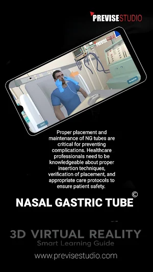 3D Nasal Gastric Tube Screenshot 1