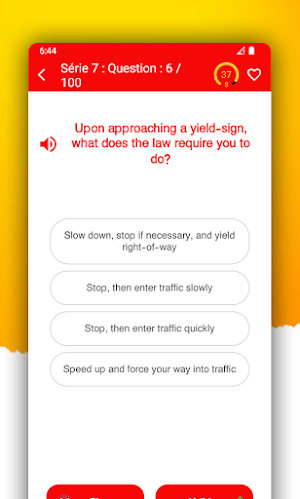 Ontario G1 Driving Test Screenshot 2