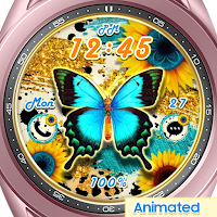 Sunflower Leopard_Watchface