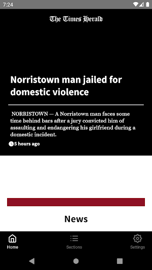 The Times Herald for Android Screenshot 0