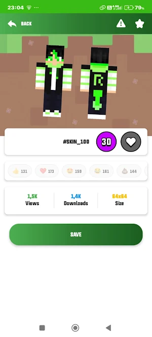 World Skins MCPE HD Skins Screenshot 2