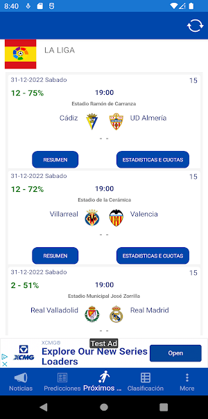 Primera División España Screenshot 3
