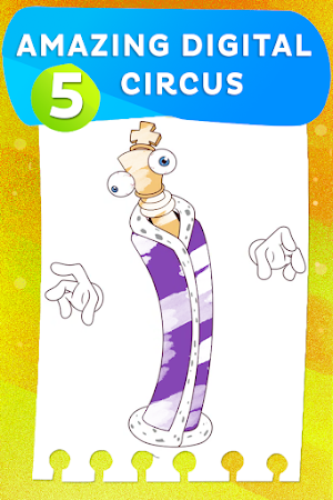 Digital Circus Pomni Coloring Screenshot 2