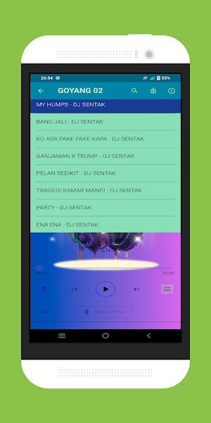 Dj Tabrak Masuk_Goyang Sentak Screenshot 3