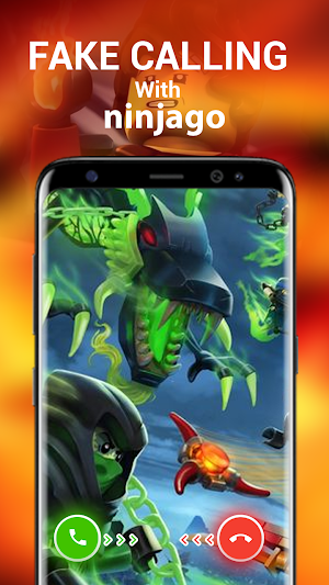 Fake Call for ninjago Screenshot 1