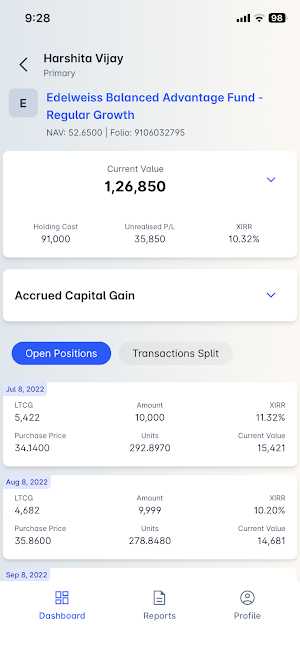 MyWealth By Finesse Screenshot 3