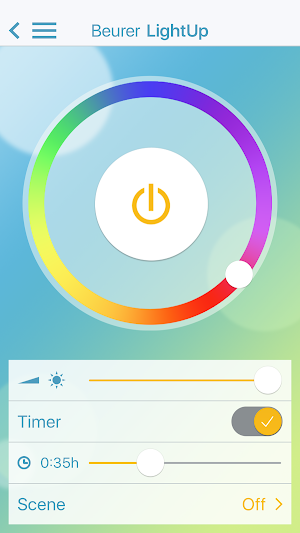 Beurer LightUp Screenshot 2