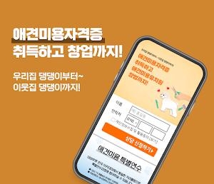 애견미용사 - 애견미용자격증 (강아지미용 강아지미용실) Screenshot 0