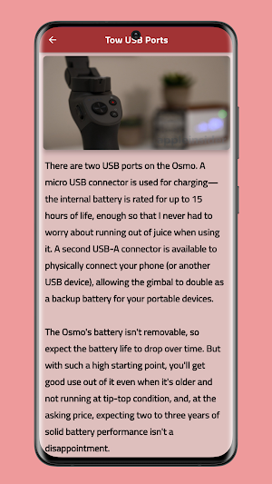 DJI Osmo Mobile 2 Guide Screenshot 3