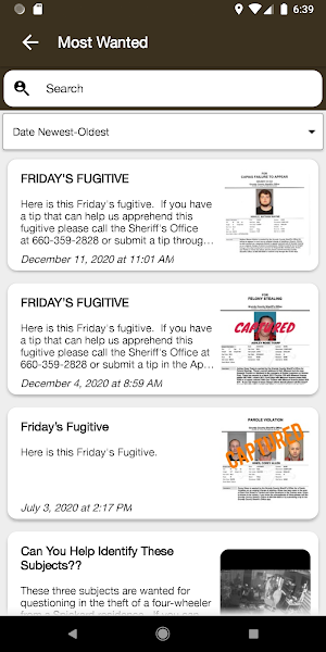 Grundy County Sheriff's Office Screenshot 2