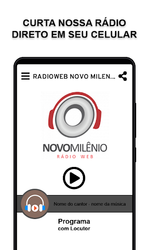 Radioweb Novo Milênio Screenshot 0
