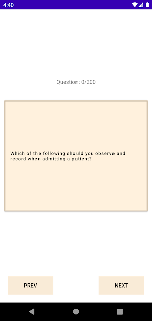 CNA Practice Questions Screenshot 2