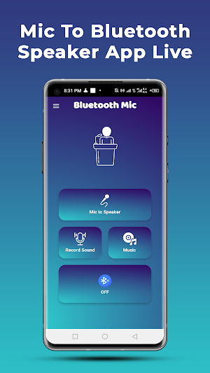 Mic To Speaker: Bluetooth Mic Screenshot 0