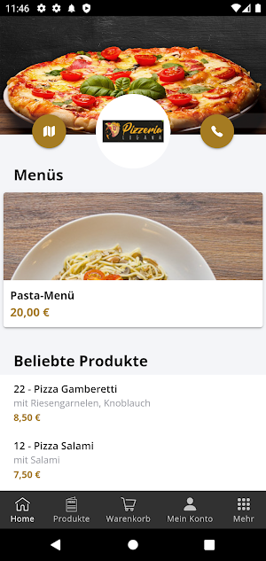 Pizzeria Lugana Screenshot 1