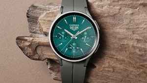 TAG Carrera Green Watch Face Screenshot 1