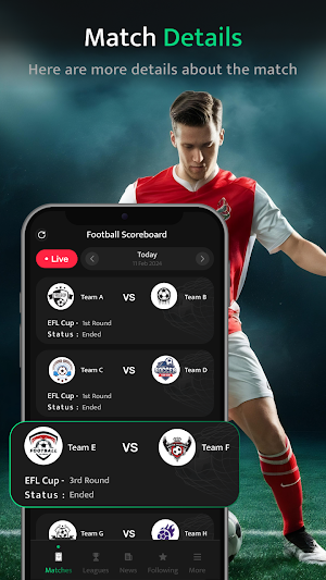 Football Live Match Live Score Screenshot 0