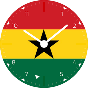 Ghana Analog Watch Face Screenshot 0