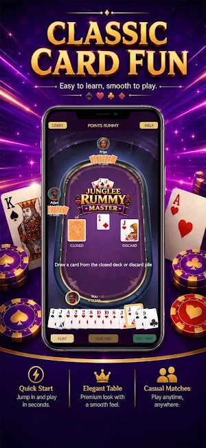Junglee Rummy Master Screenshot 0