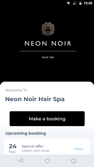 Neon Noir Hair Spa Screenshot 0