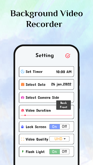 Background Video Recorder Screenshot 3