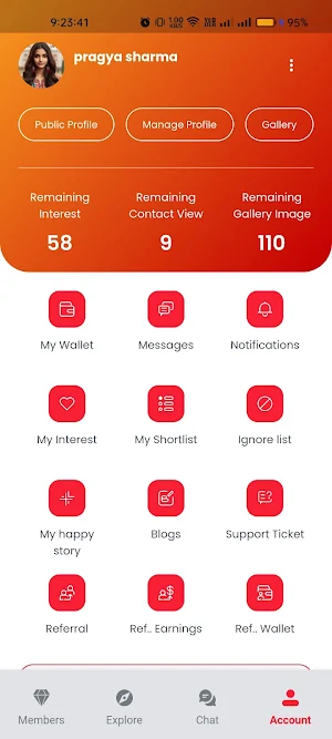 Free Life Partner - Matrimony Screenshot 2