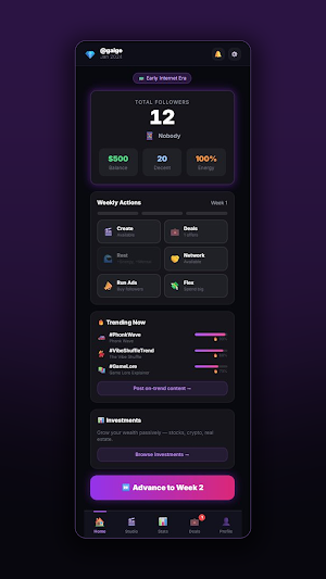 INFLUENCR Screenshot 2