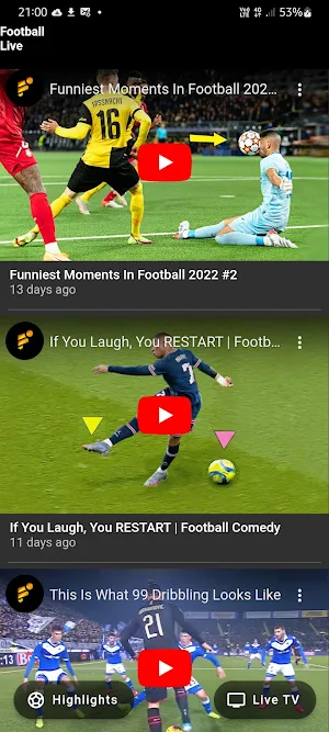 Football Live Tv Screenshot 0