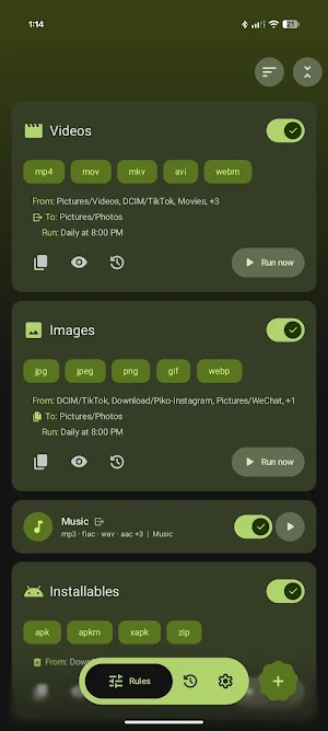 FilePipe: Auto Files Organizer Screenshot 0