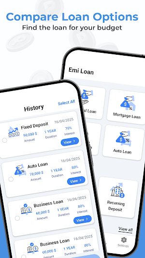Smart EMI & Loan Calculator Screenshot 2