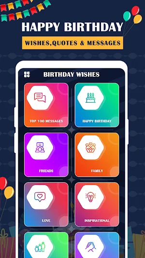 Birthday Wishes Messages Poems Greetings Screenshot 0