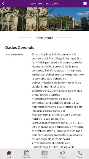 Ajuntament Bellvís i els Arcs Screenshot 1