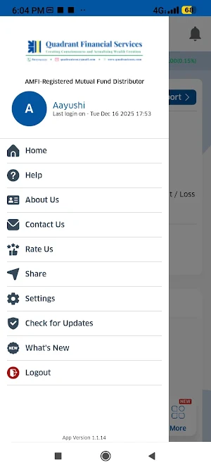 QFS Wealth Screenshot 1