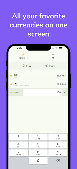 Any Currency Converter Screenshot 1