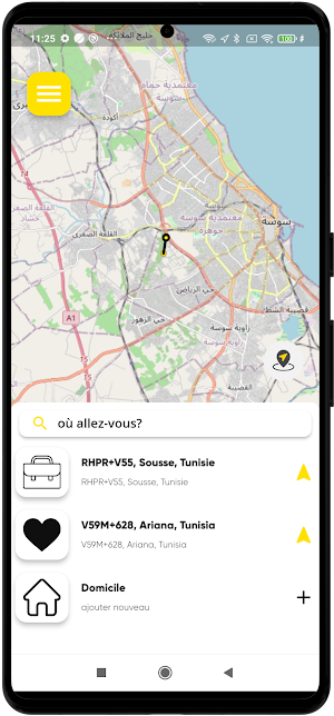 Taxiora Booking Screenshot 1