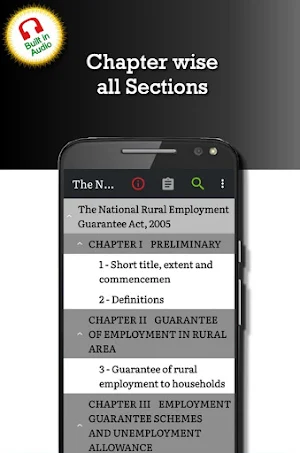 NREGA-National Rural Employment Guarantee Act 2005 Screenshot 1