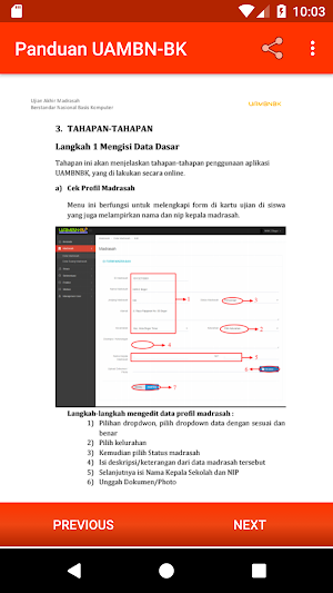 Panduan UAMBN-BK Screenshot 1