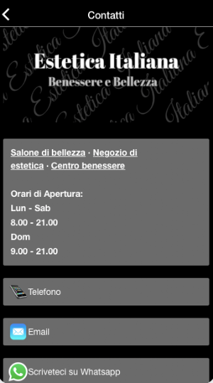 Estetica Italiana Screenshot 1