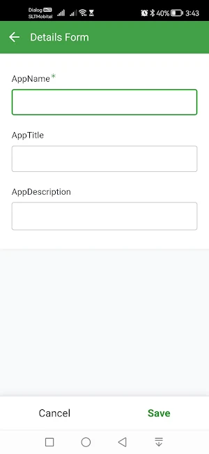 Sanasa App Data Collection Screenshot 3