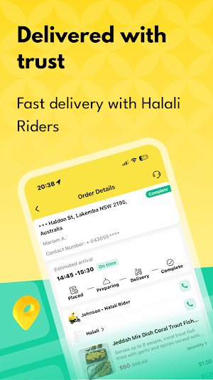 Halali - Food Delivery Screenshot 3