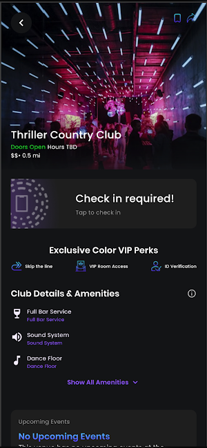 COLOR: Mood-Based Nightlife Screenshot 3