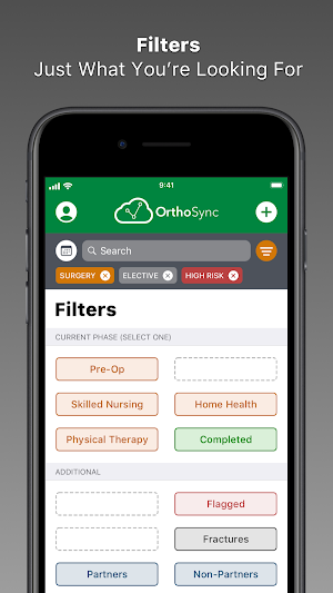 OrthoSync Spotlight Screenshot 1