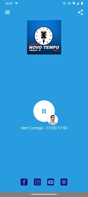 Rádio Novo Tempo FM Uruçui Screenshot 2