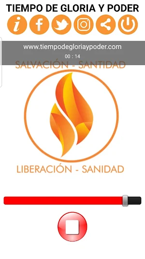 Emisora Tiempo de Gloria y Poder Screenshot 1